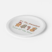 Assiettes En Carton C'est le moment le plus doux de l'année Mignonne N (Angle)