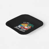 Assiettes En Carton C'Est Le Sea Sun Père Noël Beach Noël En Juy (Angulaire)