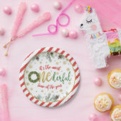 Assiettes En Carton C'est le temps le plus unique de l'année (couronne (Fête)