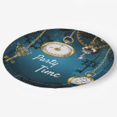 Assiettes En Carton C'est l'heure d'une fête (Angle)