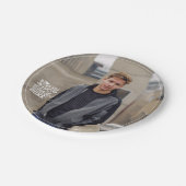 Assiettes En Carton C'est My Boy Class of 20XX Photo Graduation (Angle)