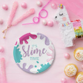 Assiettes En Carton C'est Slime Time Slime Birthday Party Plates (Fête)
