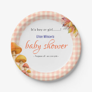 Assiettes En Carton C'est un baby shower de conte de fées garçon ou fi