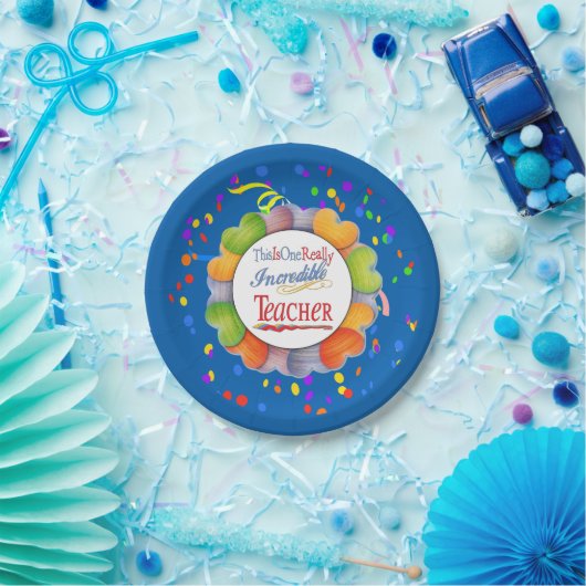 Assiettes En Carton C'est un cadeau vraiment incroyable de professeur (Fête)