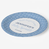 Assiettes En Carton C'est un garçon ! Plaques Papier pour bébé Sprinkl (Angle)