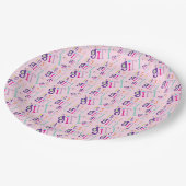 Assiettes En Carton C'est un Motif d'illustrations de Baby shower de f (Angle)