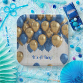 Assiettes En Carton C'est un petit ballons (Fête)