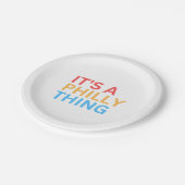 ASSIETTES EN CARTON C'EST UNE CHOSE PHILLY (Angle)