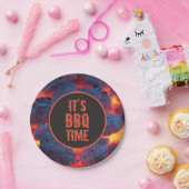 Assiettes En Carton C'est une plaque papier BBQ (Fête)