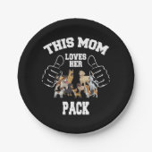 Assiettes En Carton Cette Maman Aime Ses Plaques De Papier (Devant)