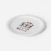 Assiettes En Carton Cette saison sera Éffrayante (Angle)