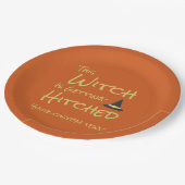 Assiettes En Carton Cette Sorcière Obtient Une Plaque De Papier Hachée (Angle)