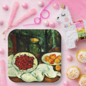 Assiettes En Carton Cezanne - Cerises, art, (Fête)