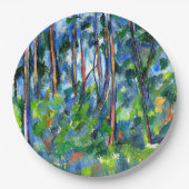 Assiettes En Carton Cezanne - Dans les bois (Devant)
