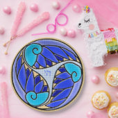 Assiettes En Carton Chai Art Nouveau Mosaic (Fête)