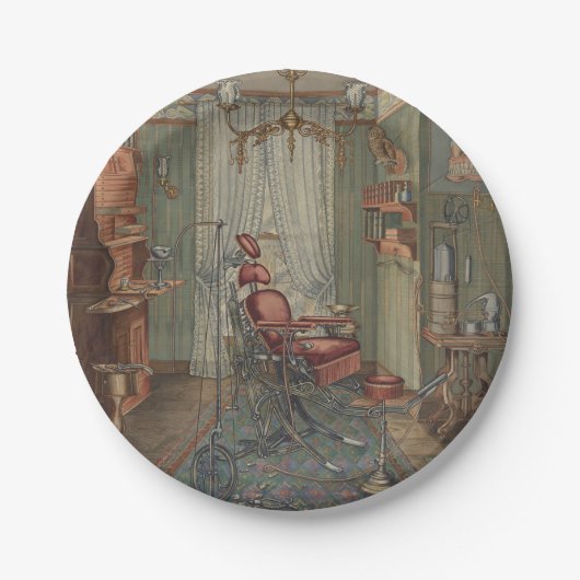 Assiettes En Carton Chaise dentaire Salle d'opération Bureau des denti (Devant)