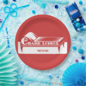 Assiettes En Carton Chaise Longue (Fête)