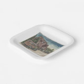 Assiettes En Carton Chalet (Angulaire)