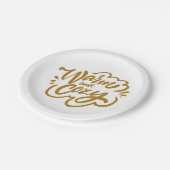 Assiettes En Carton Chaleureux et cosy (Angle)