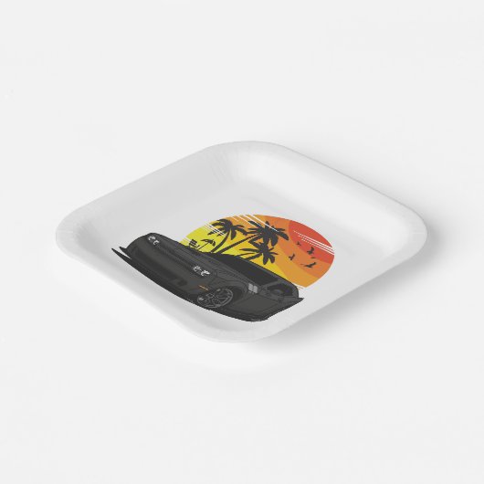 Assiettes En Carton Challenger (Angulaire)