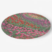 Assiettes En Carton Champ De Tulipes (Angle)