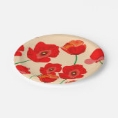 Assiettes En Carton Champ Red Poppy (Angle)