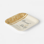 Assiettes En Carton Champagne Bubbles Brunch Fête des mariées Bubbly (Angulaire)