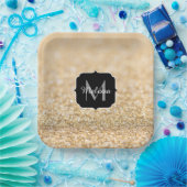 Assiettes En Carton Champagne or fausse parties scintillant scintille  (Fête)