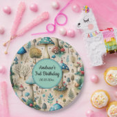 Assiettes En Carton Champignons Fairyland fête d'anniversaire (Fête)