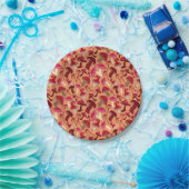 Assiettes En Carton Champignons mignons (Fête)