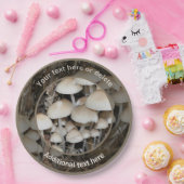 Assiettes En Carton Champignons sauvages Nature Fête personnalisée (Fête)