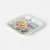Assiettes En Carton Champignons Whimsical (Angulaire)