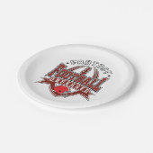 Assiettes En Carton Championnat d'Imaginaire de football (Angle)