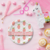 Assiettes En Carton Champs de fraises (Fête)