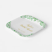 Assiettes En Carton Chance en amour Green St. Patrick's Day Fête des m (Angulaire)