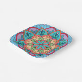 Assiettes En Carton Chandelle de cire de soja Favoriser (Angulaire)