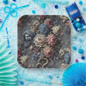 Assiettes En Carton Channeling the Veil – Gothic Victorian (Fête)