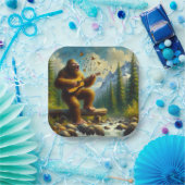 Assiettes En Carton Chant Bigfoot (Fête)