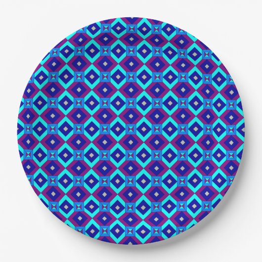 Assiettes En Carton Chaos coloré 43 (Devant)
