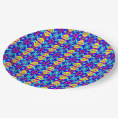 Assiettes En Carton Chaos coloré 47 (Angle)