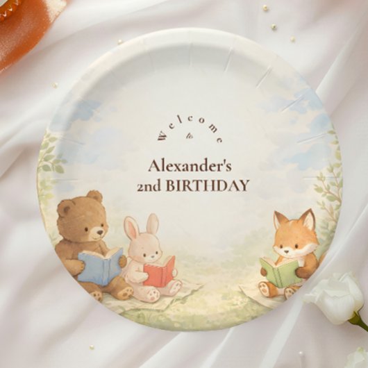 Assiettes En Carton Chapter Two Little Reader Birthday