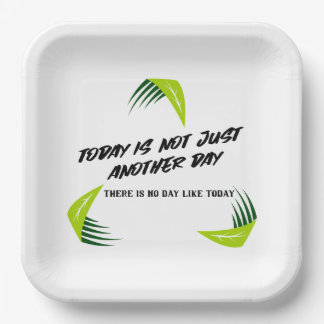 Assiettes En Carton Chaque jour est spécial !