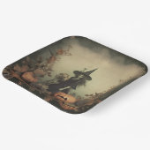 Assiettes En Carton Chariot Halloween vintage (3) (Angulaire)