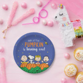 Assiettes En Carton Charlie Brown et Gang Citrouille 1er anniversaire (Fête)