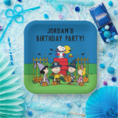 Assiettes En Carton Charlie Brown et Gang Halloween fête d'anniversair (Fête)