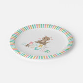 Assiettes En Carton Charmant Baby shower de Kangaroo (Angle)