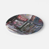 Assiettes En Carton Charme de Fanelli, New York (Angle)