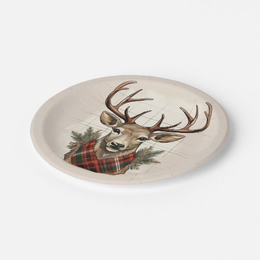 Assiettes En Carton Charme rustique Treashouse Treasures with Plaid De (Angle)