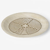 Assiettes En Carton Chartres Labyrinthe - Symbole spirituel Antique 1 (Angle)