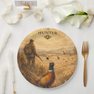 Assiettes En Carton Chasse